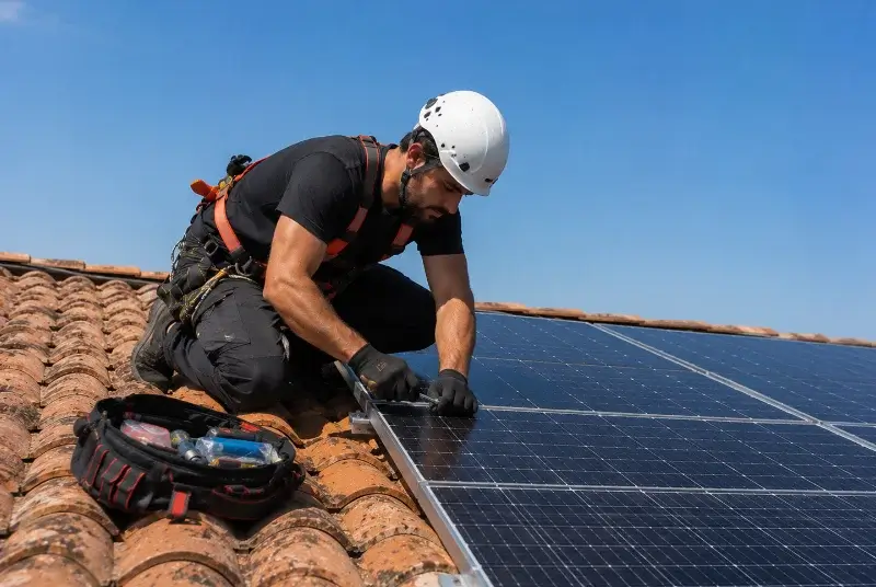 Maintenance et monitoring de panneaux solaires à Marsac-sur-l'Isle